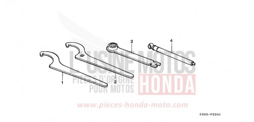 OUTILS CR80RR de 1994